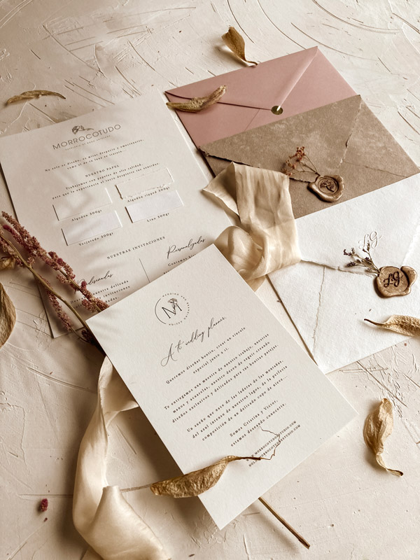 pack de muestras de invitaciones de boda