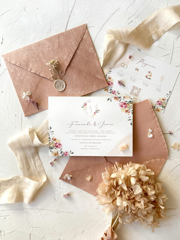 invitaciones personalizadas bodas colección jardín inglés morrocotudo estudio